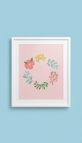 Petal Pink botanical art print